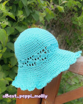 Lace Muschel Bucket Hat