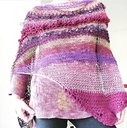 Wine country shawl