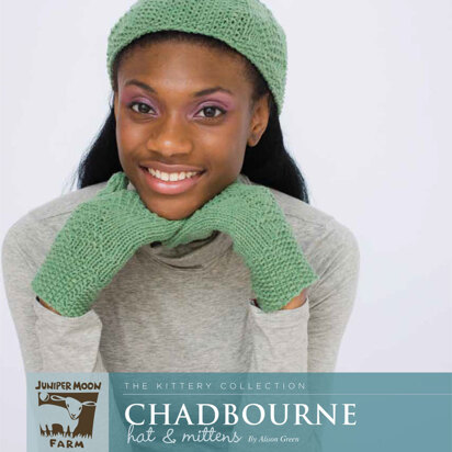 Chadbourne Hat & Mittens in Juniper Moon Farm Gabriella - Downloadable PDF