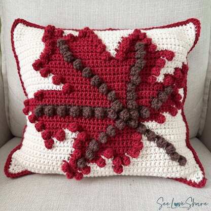 Maple Leaf Cushion Cover