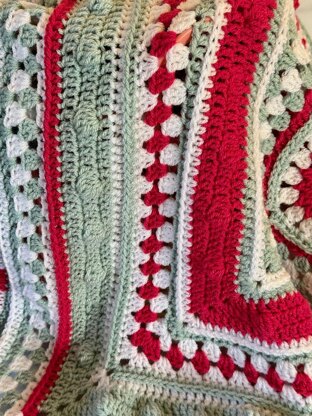 Christmas Bauble Baby Blanket