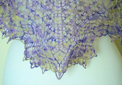 Forest Flowers Shawl