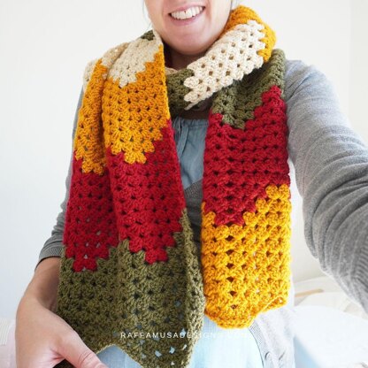Granny Ripple Scarf