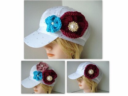 691 knitted flower