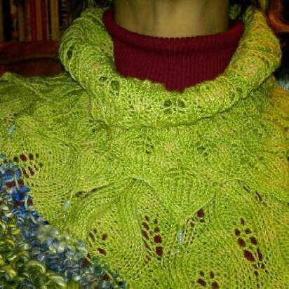 Homespun Leaf Cowl