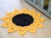 Sunflower Power Doily Rug