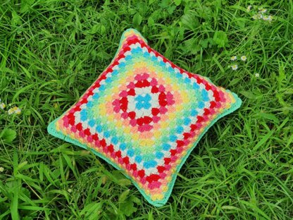 Cotton Candy Granny Cushion