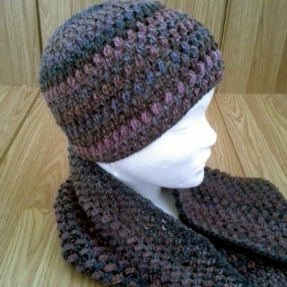 Bobble Hat and Cowl