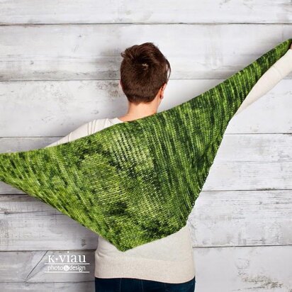 Green Tea shawl