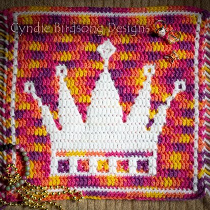 Summer Vacay mosaic square - Royal Crown