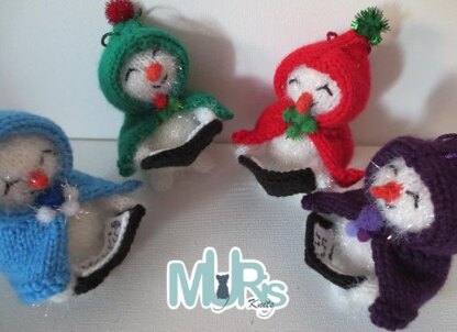 Christmas Caroler Snowmen Ornament