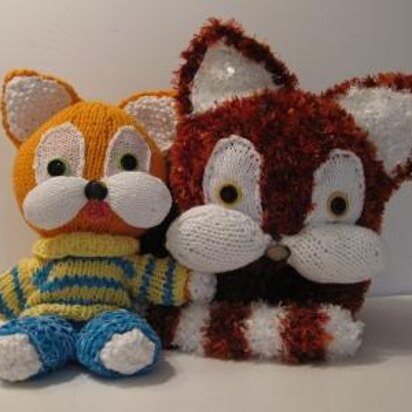 Two Cats - knitting pattern