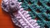 Scraptastic Shawlette with Crochet Button