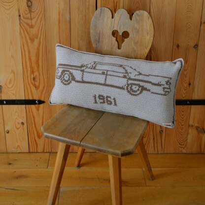 Vintage Car Cushion