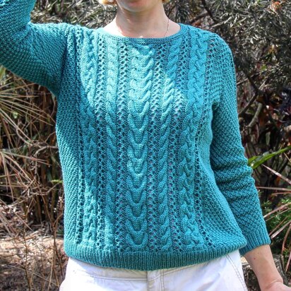 Emerald Cable Pullover