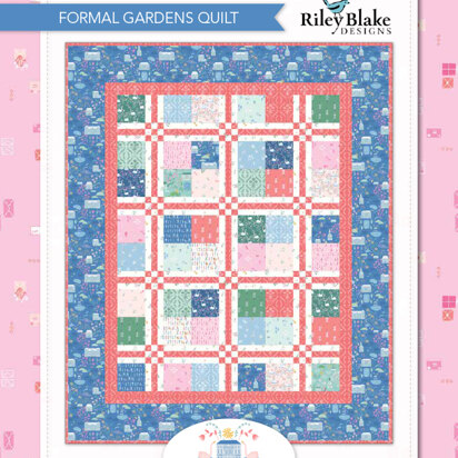 Riley Blake Formal Gardens Quilt - Downloadable PDF