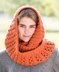 Double Lace Rib Cowl #702