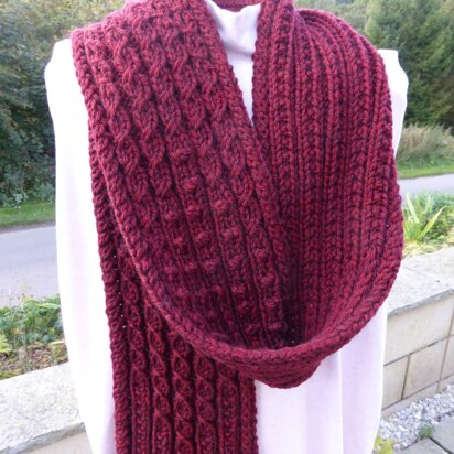 Transitional Rib Scarf