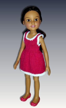 Fits BFC, Ink Doll. 18' slim doll, Jumper PDF 751