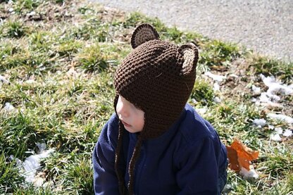 Bear Earflap Hat