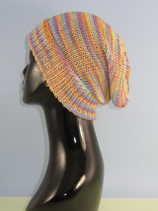 Self Striping Super Slouch Hat