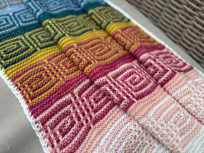 Piece by Piece Baby Blanket