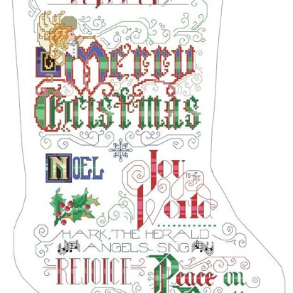 Calligraphy Stocking - PDF