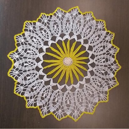 Crochet Doily-Flower