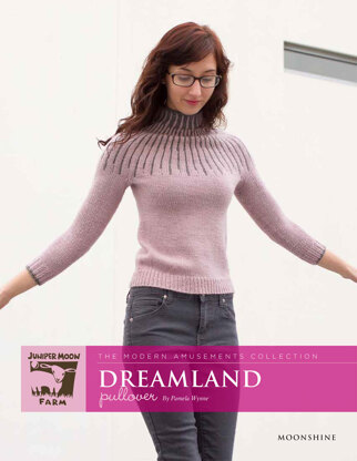 Dreamland Pullover in Juniper Moon Farm Moonshine - Downloadable PDF