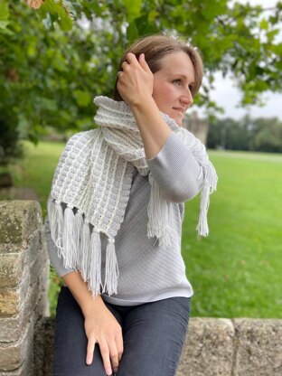 Stormy Stripe Scarf