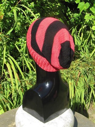 Big Stripe Slouch Hat