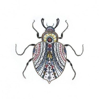 Un Chat Dans L'Aiguille Barnaby the Scarab Beetle Embroidery Kit