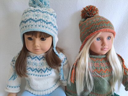 Doll Forest Sweater and Beanie