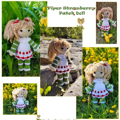 Piper Strawberry Patch Doll