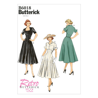 Butterick Misses' Dress B6018 - Sewing Pattern