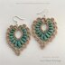 Heart Earrings | Crochet Pattern
