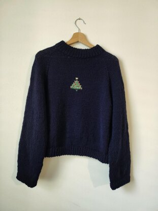 Minimal Xmas Sweater