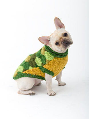 Turtle Dog Costume in Lion Brand Vanna's Choice - L32127