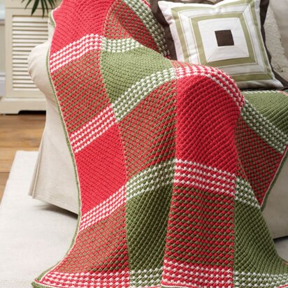 Star Stitch Afghan in Patons Decor