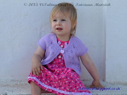 Violet Coast Bolero