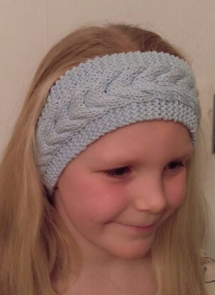 Cable headband / earwarmer