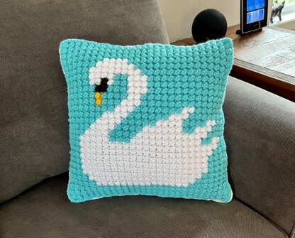 Swan Pillow Cushion