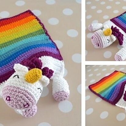 Snuggle Blanket Unicorn / Schnuffeltuch Einhorn