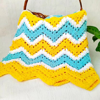 Blanket Fun Zig Zag