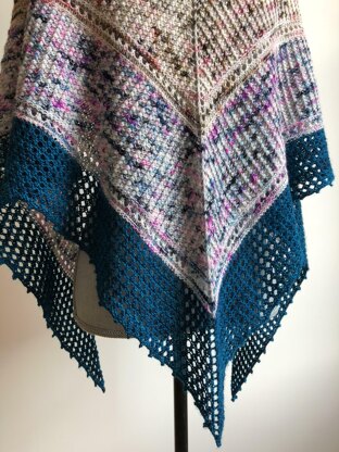 Zerbinetta Shawl