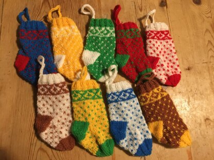 Mini Christmas Stockings CKC087