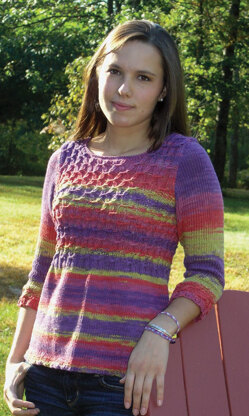 Graceful Dead Top in Knit One Crochet Too Ty-Dy - 1890