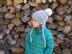 Split Brim Winter Hat Chunky Baby Children Women