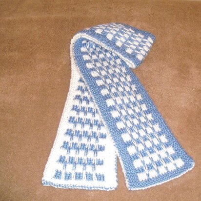 Time and Rhyme Scarf (Reversible)