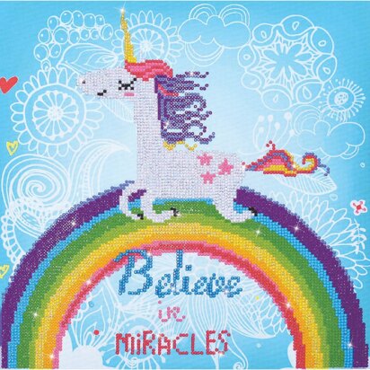 Diamond Dotz Diamond Painting Set Believe in Miracles